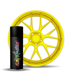 Жидкая резина Larex Yellow - желтый матовый баллончик