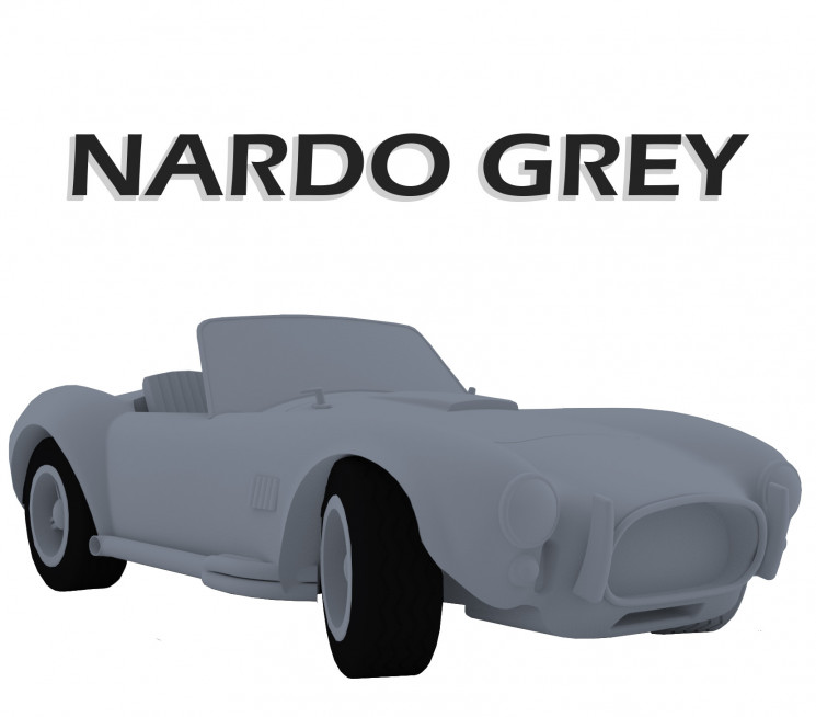 Nardo Grey - серый колер для 5л. готового материала 