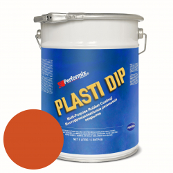 Банка Plasti Dip Koi Orange 5л. - оранжевая матовая