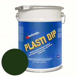Банка Plasti Dip Camo Green 5л. - камуфляжно-зеленая матовая